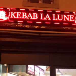 Fransa ııklı led tabela kırmızı led tabela