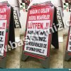 Uyarı dubaları,ayaklı iki yönlü uyarı dubları