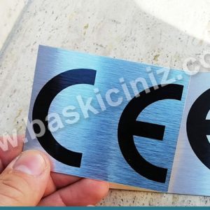 Metal etiket Modelleri,CE Logo,CE yazılı metal etiket,Ce logo etiket,CE metal etiket