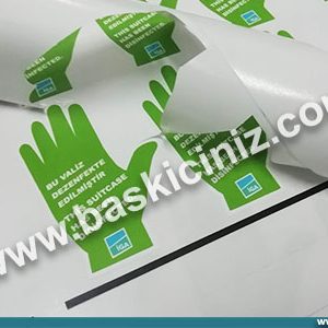 Baskes Etiket,İstanbul baskes,acil baskes etiket,yapışkanlı sticker,acil etiket