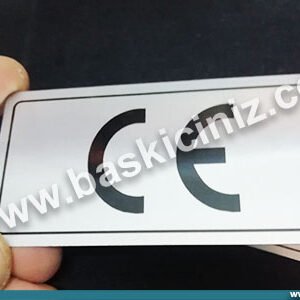 CO LOGO BASKISI,CE metal logo İstanbul metal CEbASKI