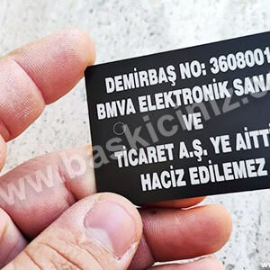 A.ş ye aittir haciz edilemez etiketi